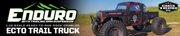 Enduro Ecto Trail Truck, black RTR | Associated Electrics