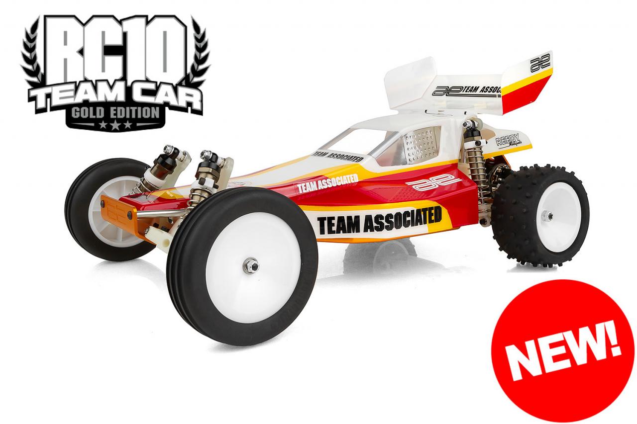 RC10 Team Car Gold Edition Kit | Associated Electrics