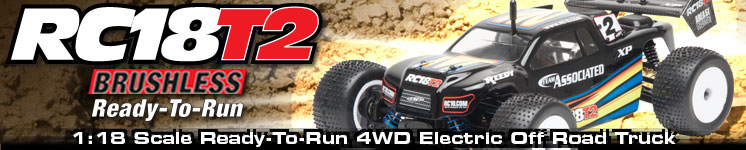 RC18T2 Brushless Ready-To-Run