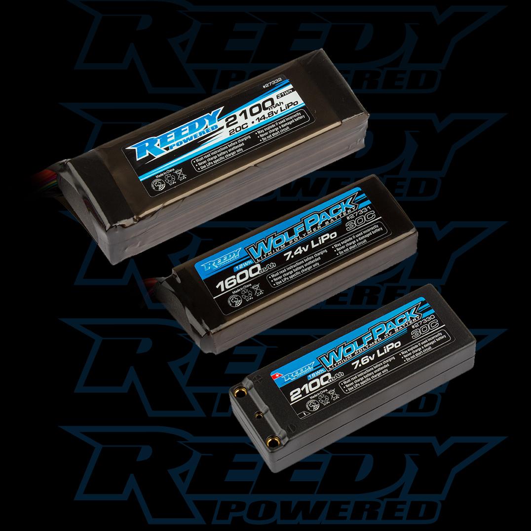 TEAM ASSOCIATED-REEDY lithium-ion polymère PRO RX 2700 mAh 7.4 V Récepteur Batterie Hump ASC27314