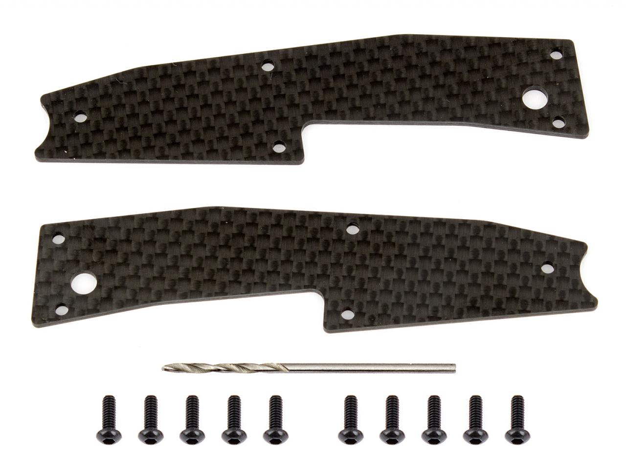 Details about   Team Associated RC8T3.1 Factory Team Graphite Rear Arm Stiffeners ASC81415