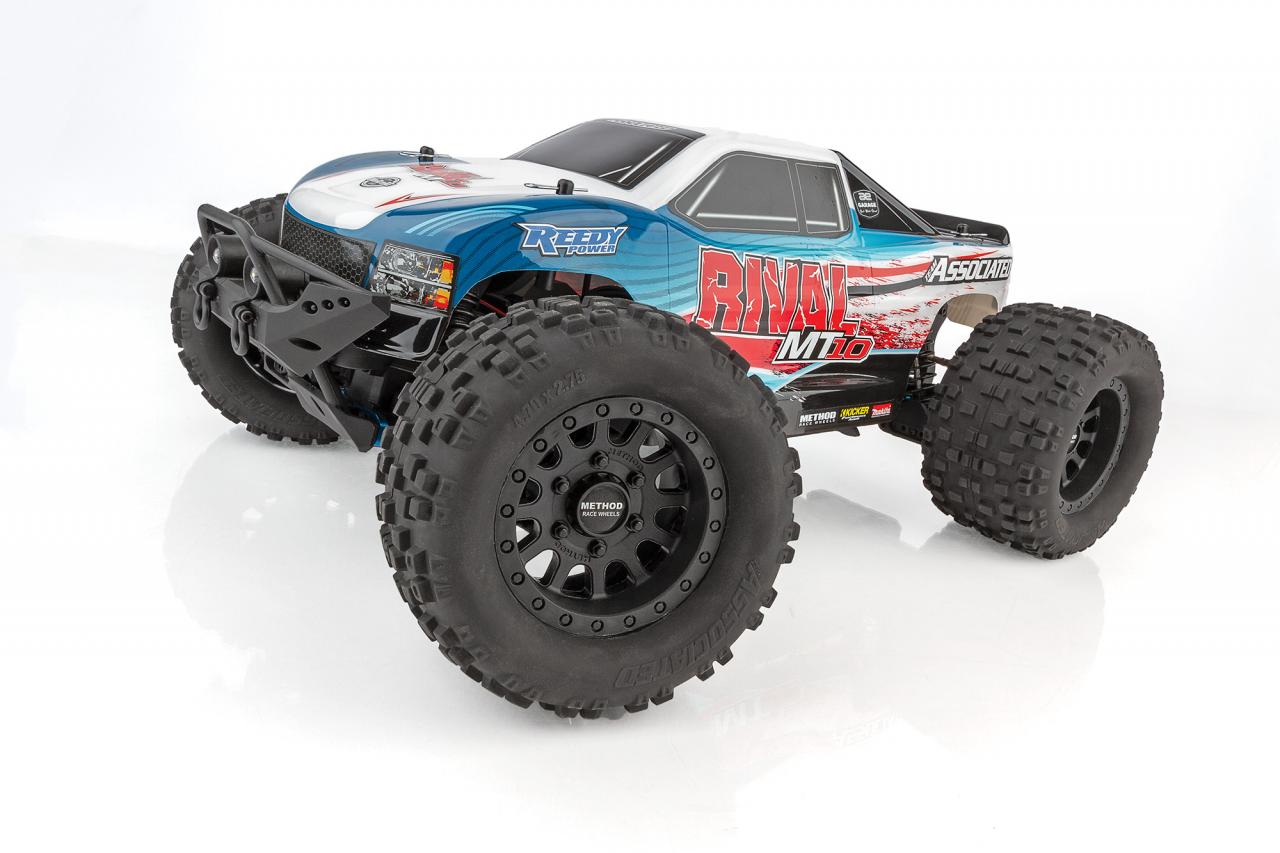 Team Associated RIVAL MT10 Brushed RTR (LiPo Combo) - RUDDOG