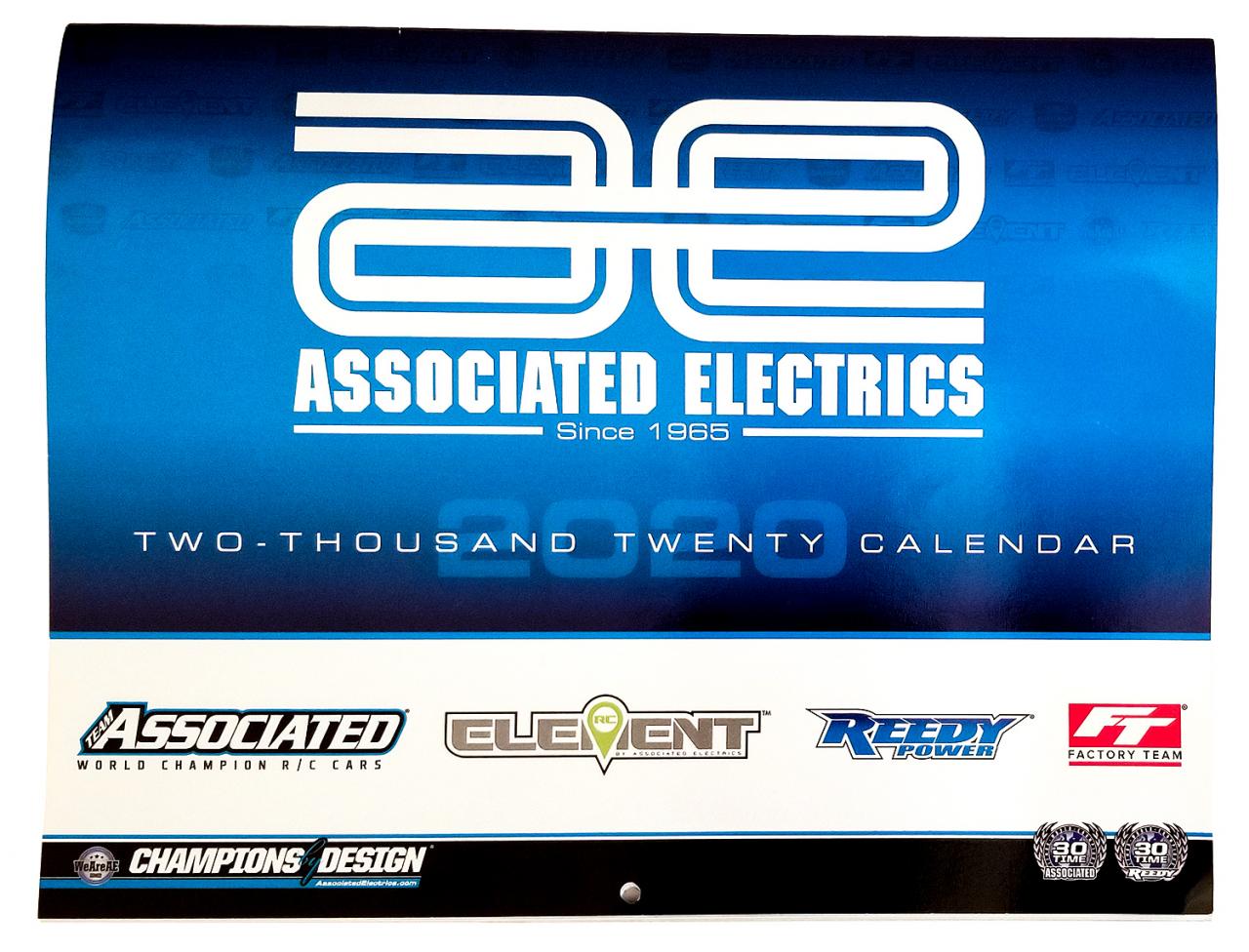 photo of Associated Electrics 2020 Calendar cover