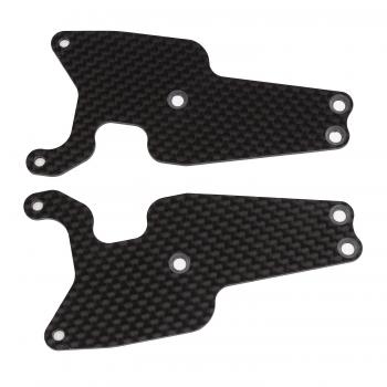 photo of #81478 RC8T3.2 FT Front Lower Suspension Arm Inserts, 1.2mm, carbon fiber