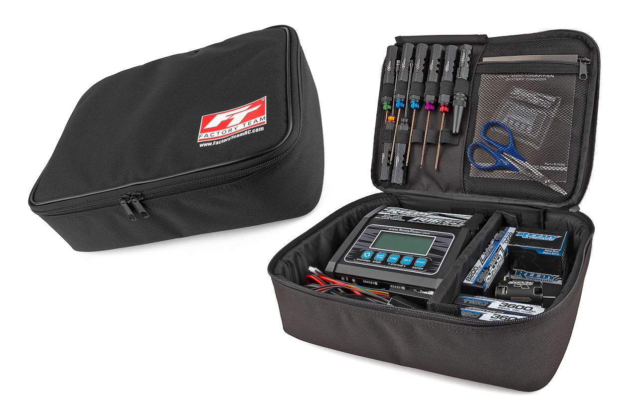 New! Factory Team Charger and Radio Utility Bags | Associated Electrics ...