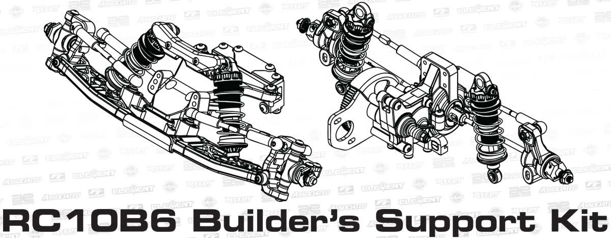 photo of RC10B6 Builder's Support Kit