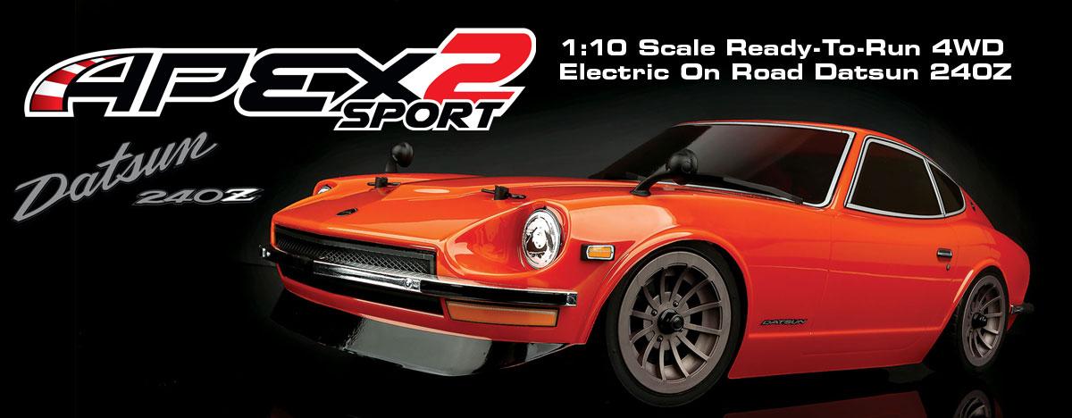 New Apex2 Sport, Datsun 240Z RTR and LiPo Combo | Associated Electrics