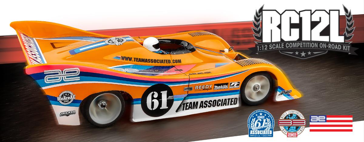 New! The RC12L 1:12 Scale Competition On-Road Kit | Associated Electrics