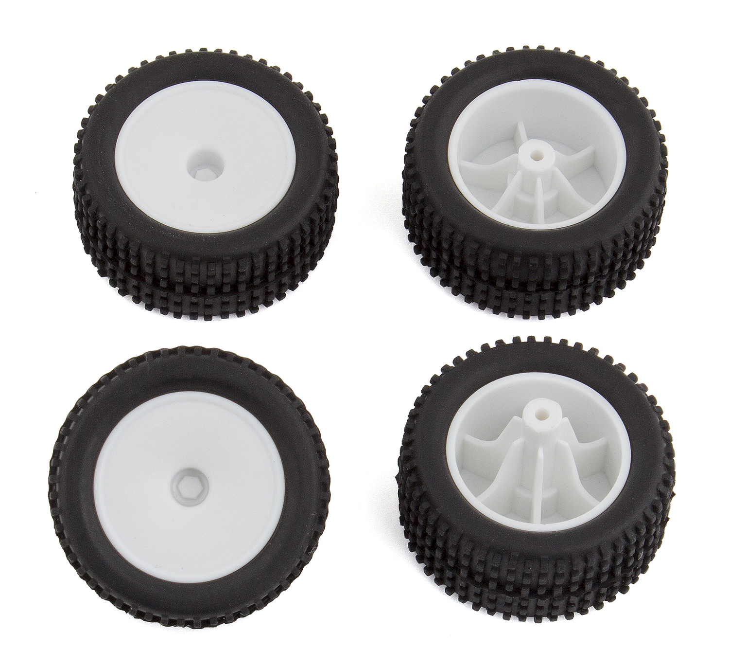 RC28T Wheels and Tires, mounted