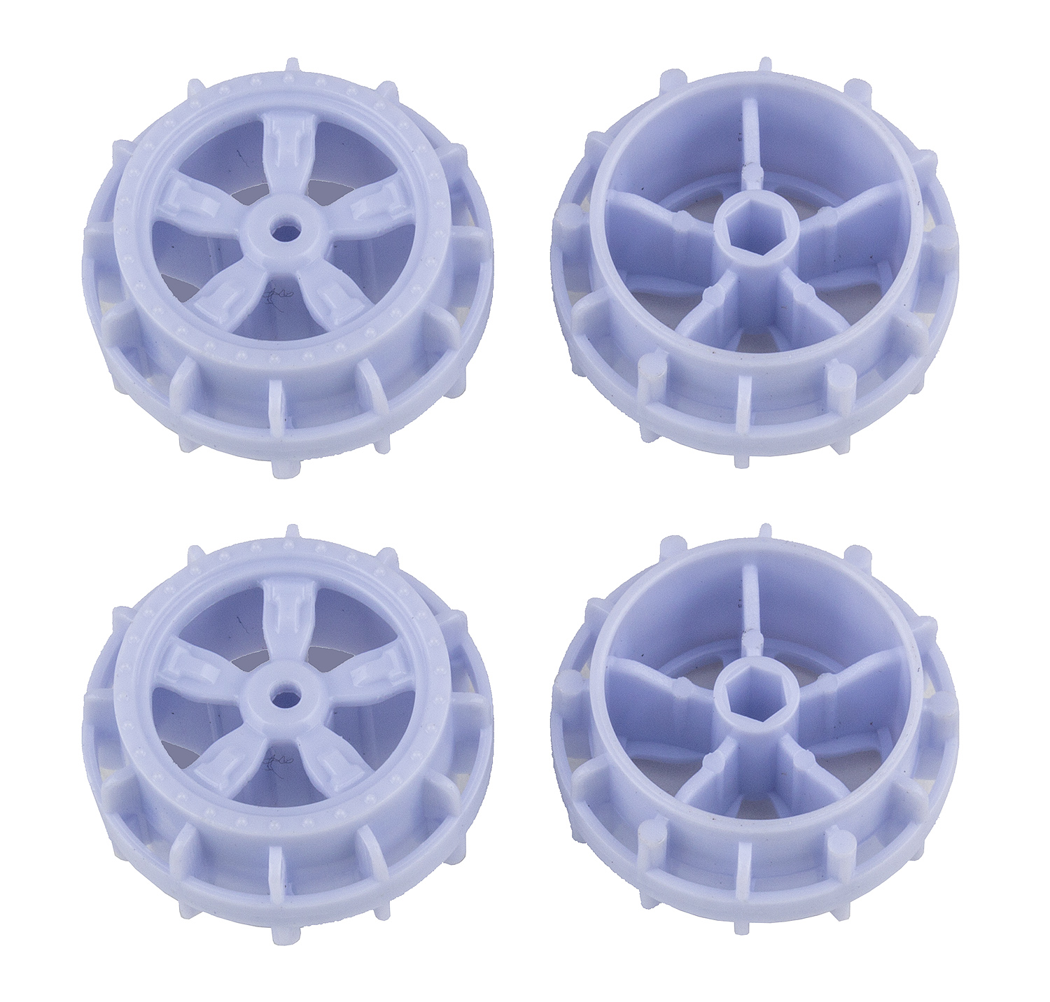 NanoSport Wheels, white
