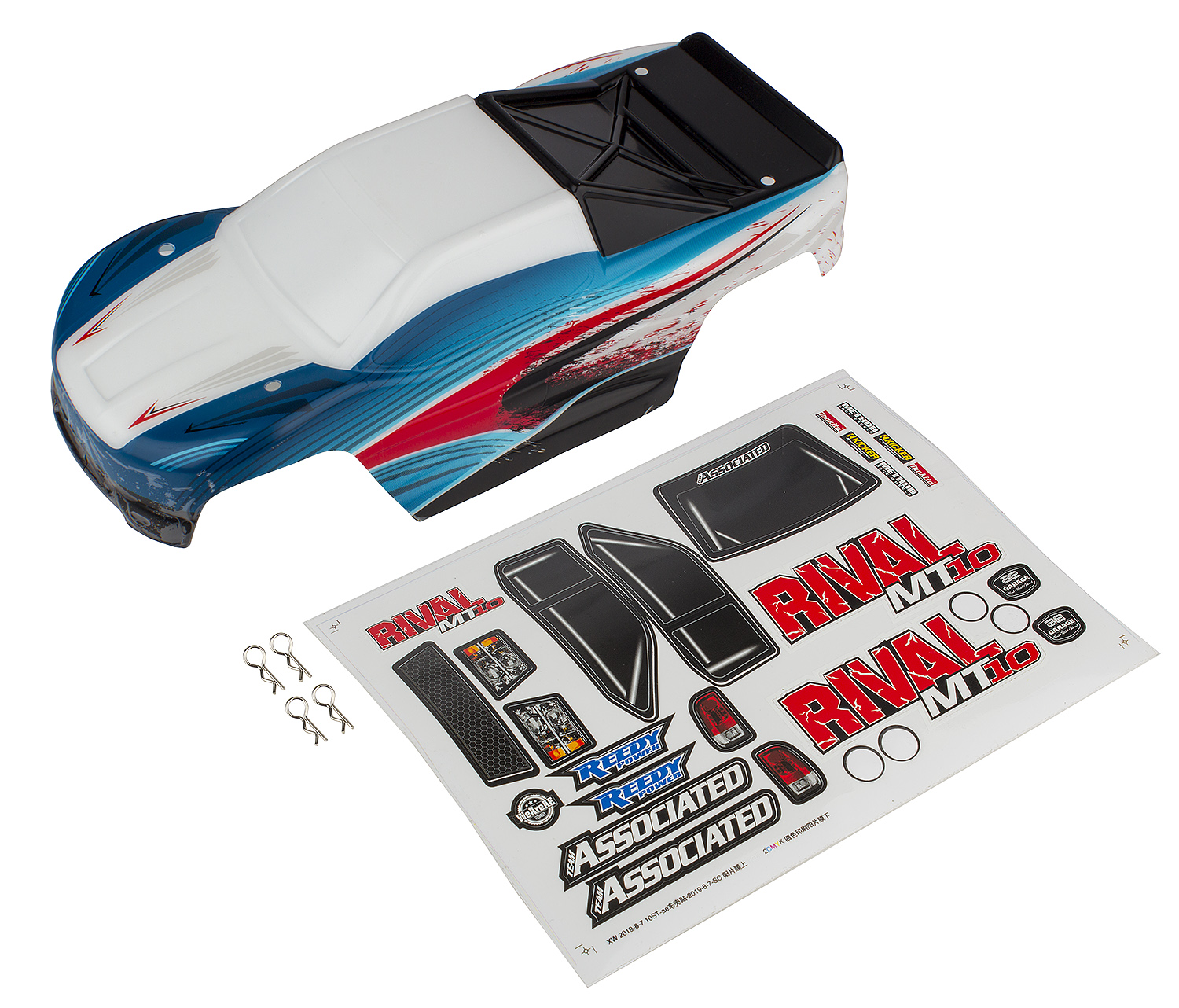 Rival MT10 Body, red/blue