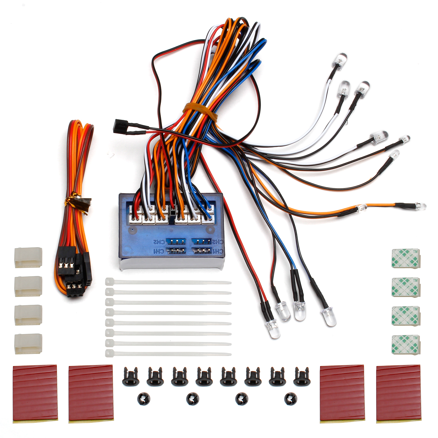 XP LED RC Light Kit (12 LEDs) | Associated Electrics