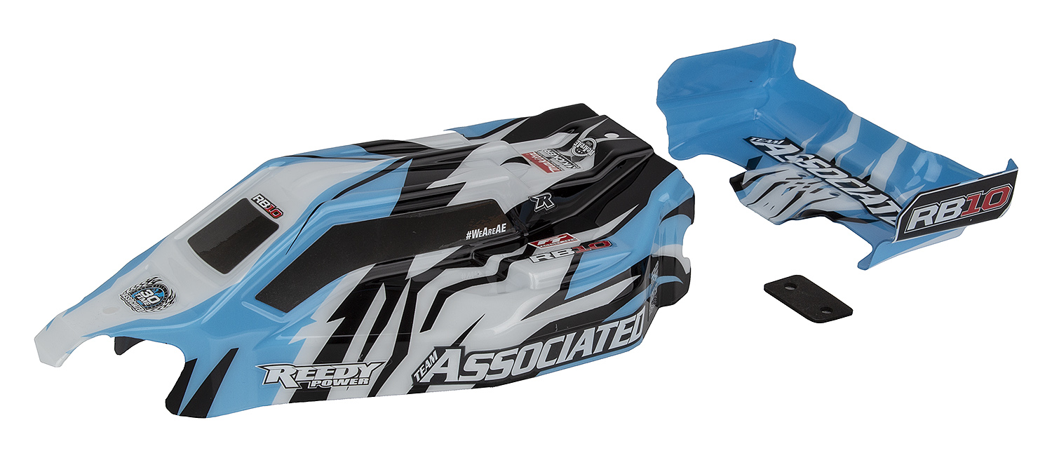 RB10 RTR Body and Wing, blue