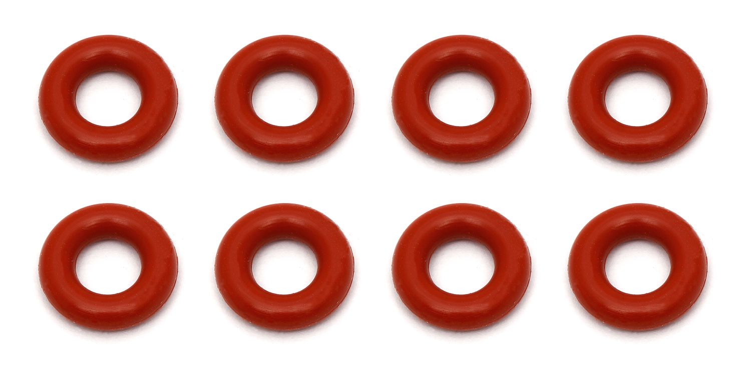 RC8B3 Shock O-rings, red