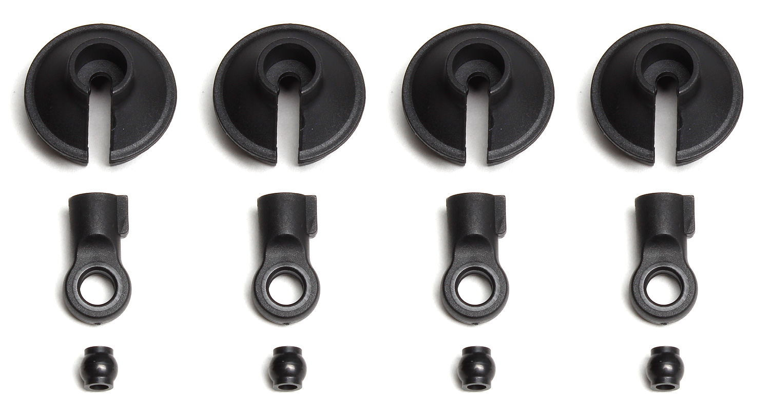 RC8B3 Shock Rod Ends & Spring Cups