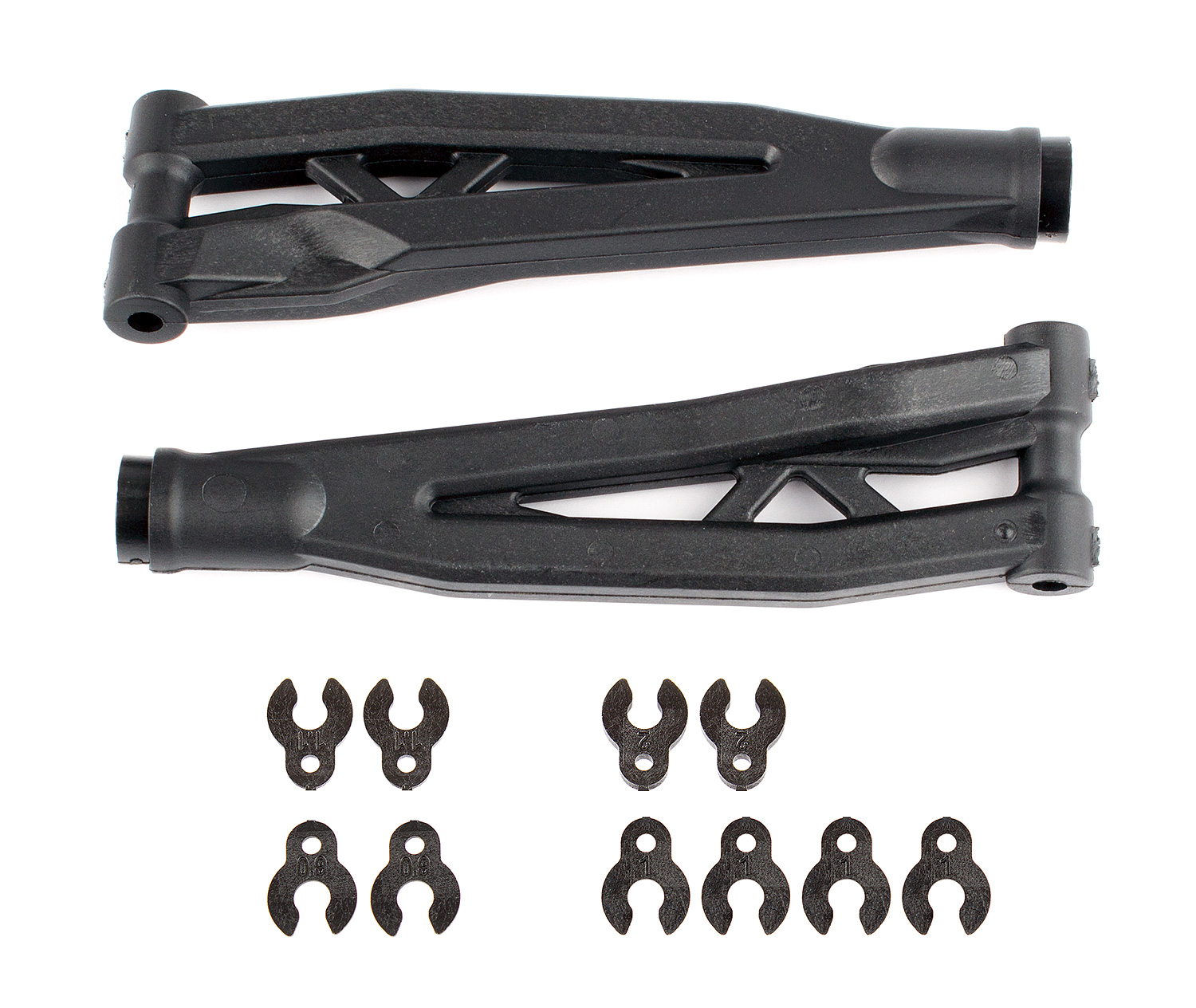 RC8T3 Front Upper Suspension Arms