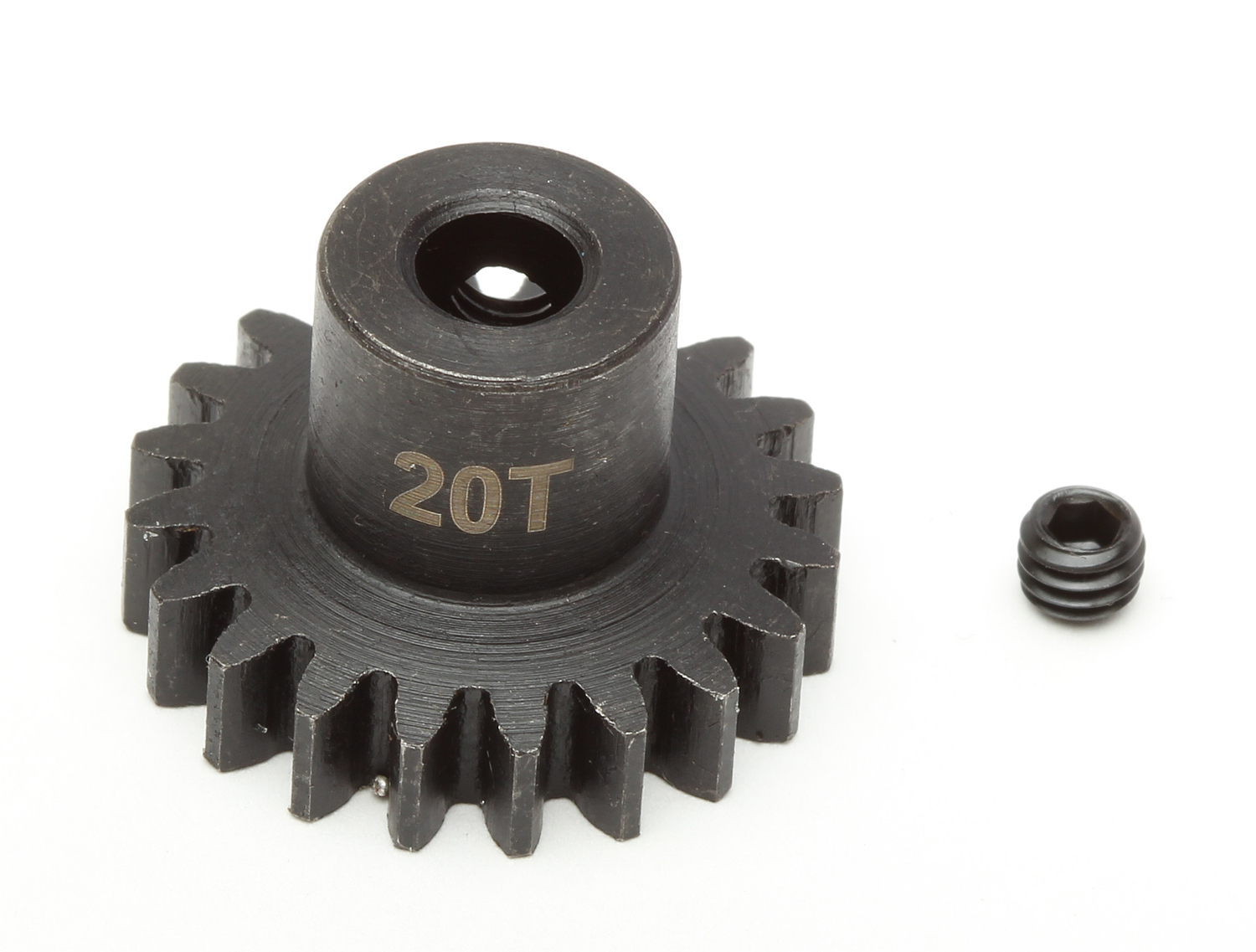 Steel Pinion Gear, 20T, Mod 1, 5 mm shaft