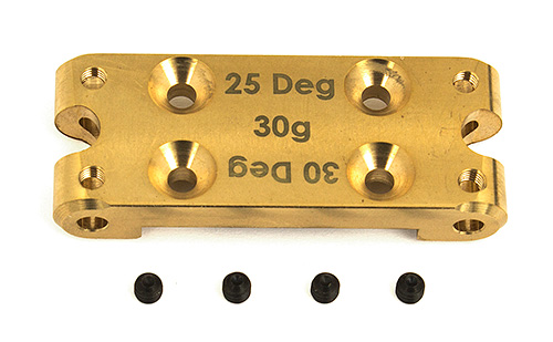 RC10B6 FT Brass Bulkhead, 30g