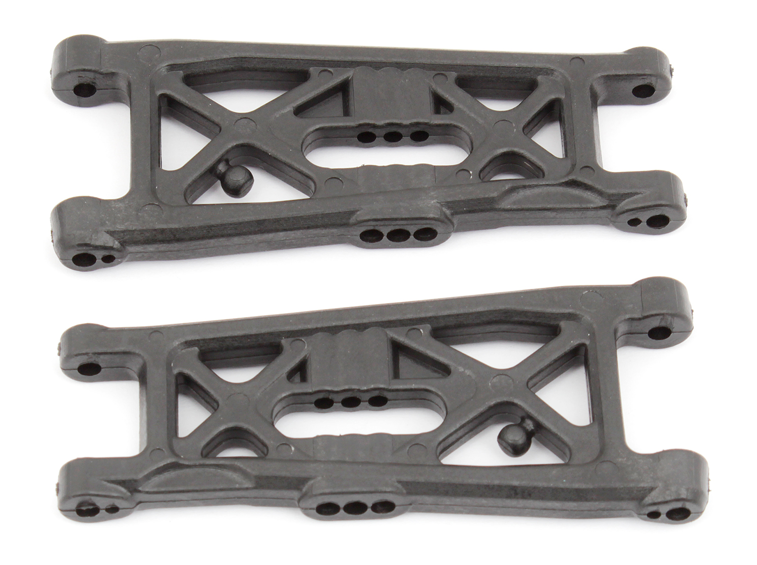RC10B6 Flat Front Suspension Arms, hard
