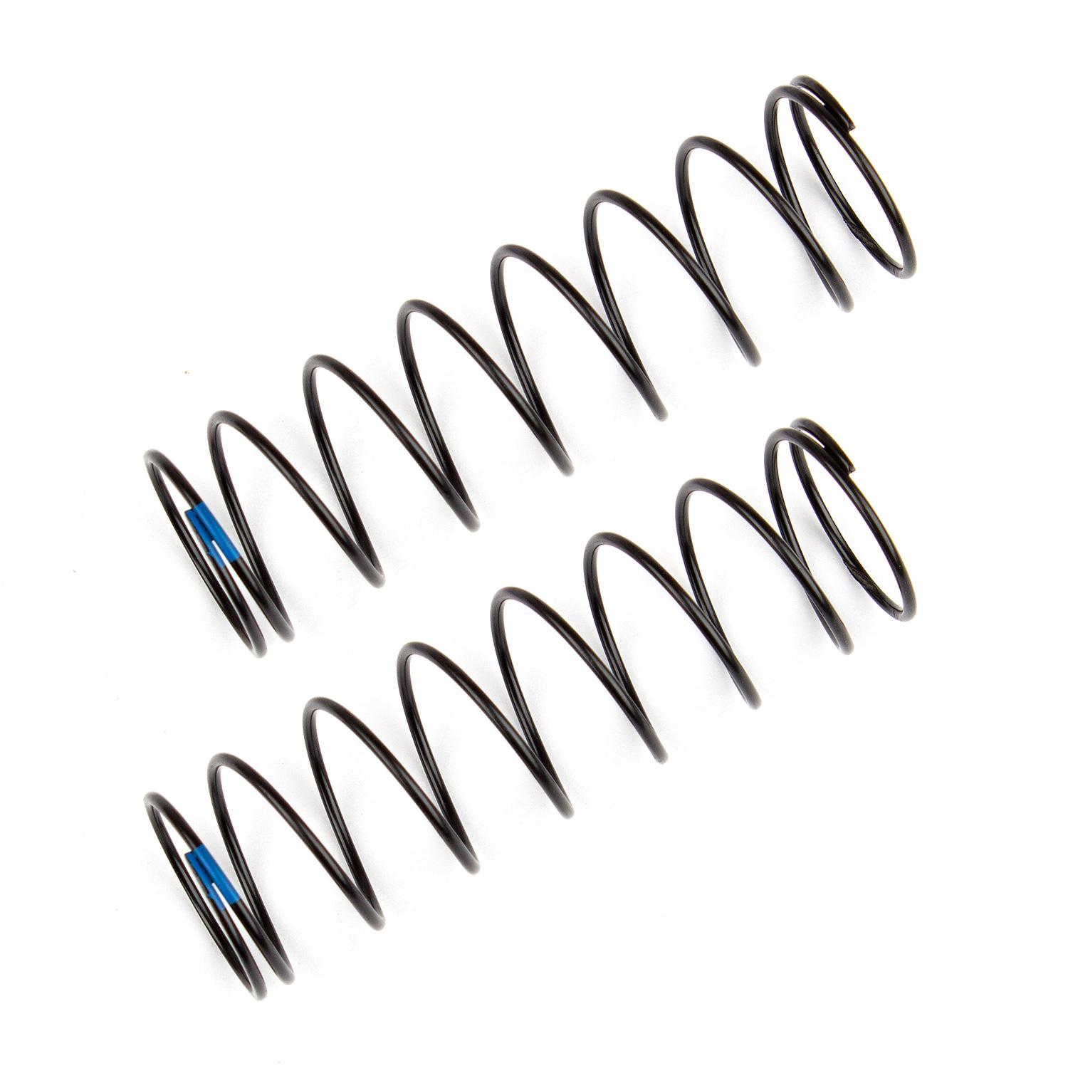 Rear Shock Springs, blue, 2.20 lb/in, L61 mm | Associated Electrics