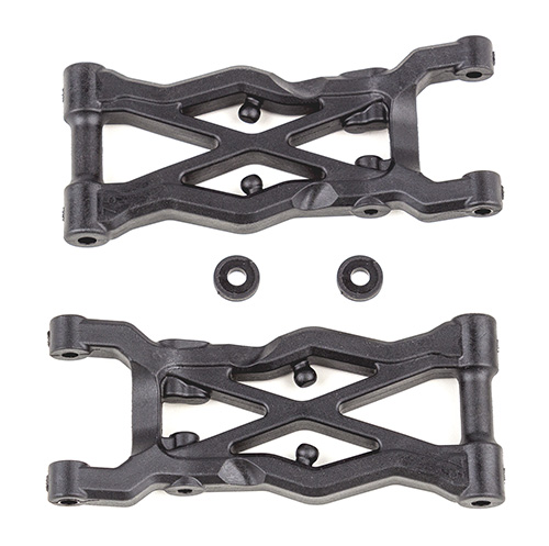 Gull Wing Carbon Fiber Associated 71141 RC10T6.2 Rear Suspension Arms