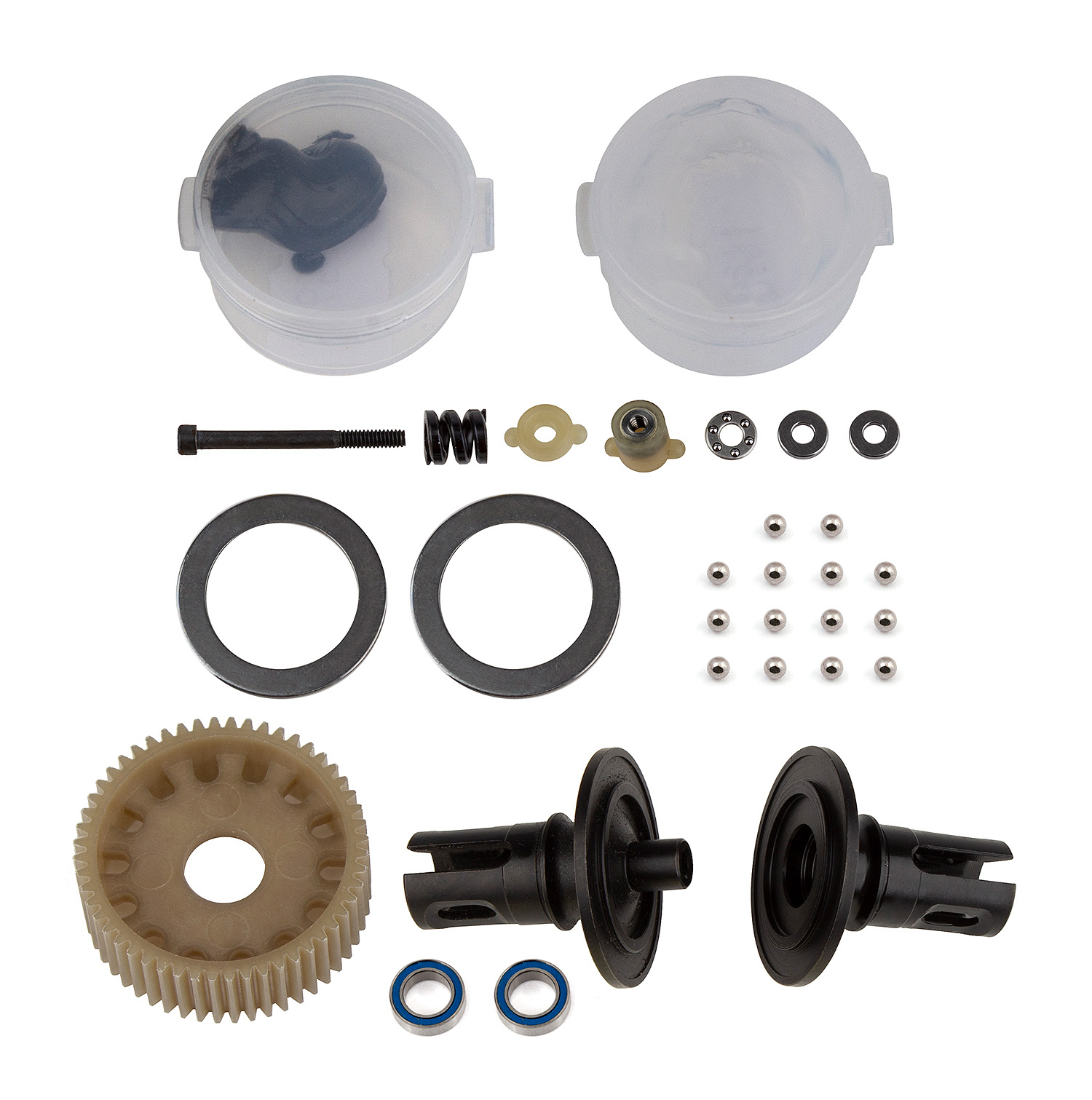 RC10B6 Ball Differential Kit with Caged Thrust Bearing