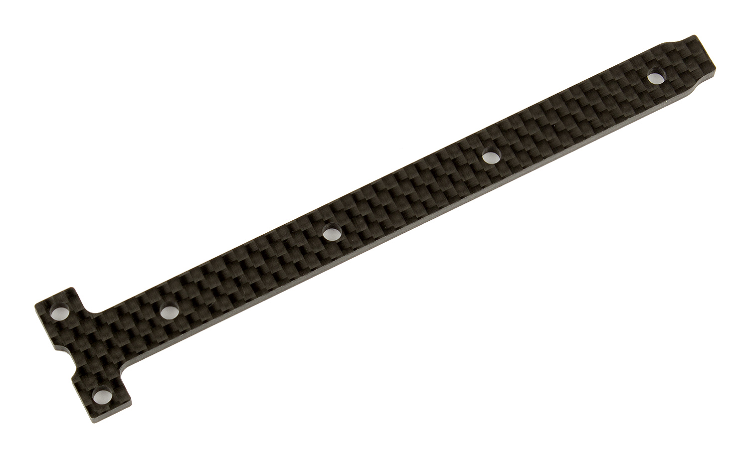 RC10B74 Rear Chassis Brace Support, 2.5mm, carbon fiber