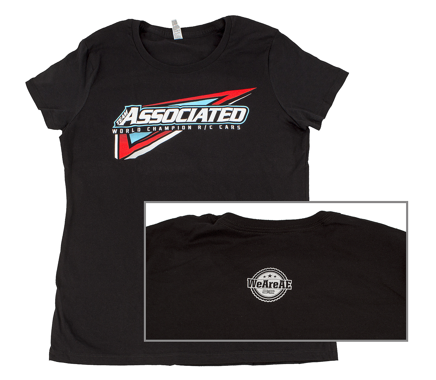 Team Associated Women's Tri T-Shirt, black, M