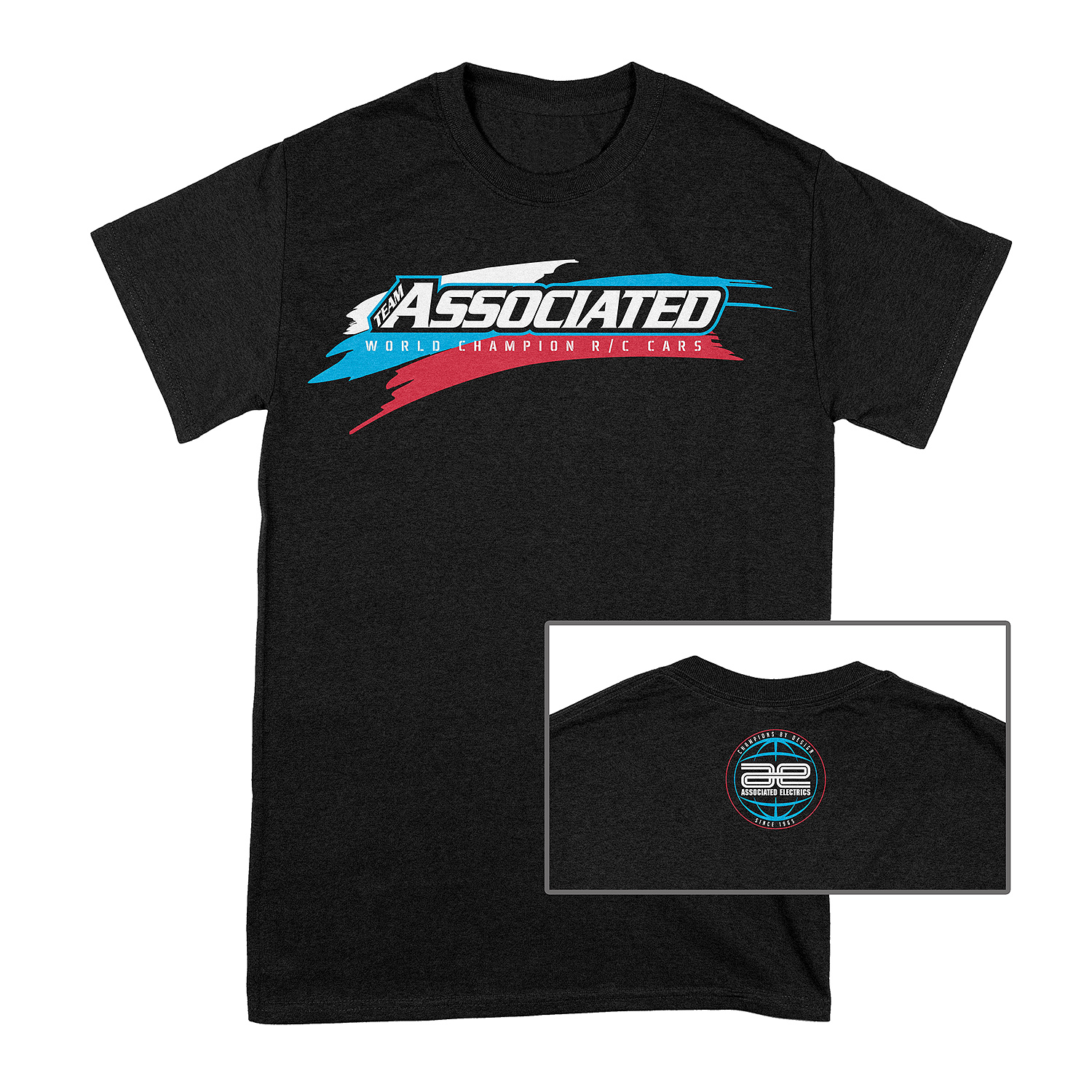 Team Associated WC19 T-shirt, black, 2XL