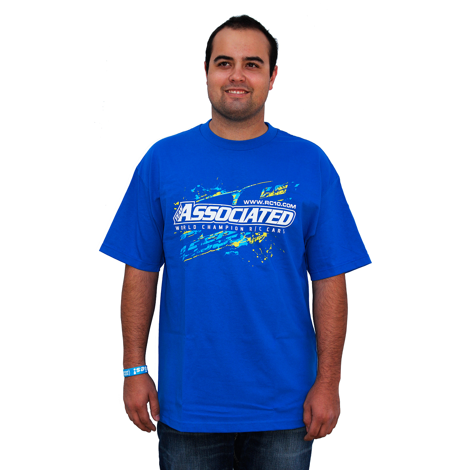 AE Splash T-Shirt, blue, 5XL | Associated Electrics
